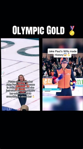This is awesome! Congratulations to her & this hit accomplishment #olympics #fyp #jakepaul #foryoupage #juttaleerdam