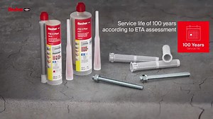 The fischer high-performance mortar FIS V Plus is the universal all-rounder for the highest requirements. The styrene-free vinyl ester hybrid mortar with its numerous fixing elements is approved for fixations in cracked and non-cracked concrete as well as in masonry. #fischer #fixing #anchor | fischer group