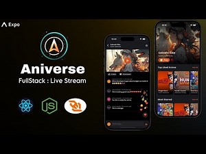 🔴 React Native Live Streaming Full Stack App | Expo | MERN Stack | Senior Dev Code