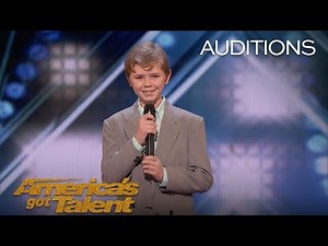 Patches: 13-Year-Old Shocks Audience With Rap Original - America's Got Talent 2018