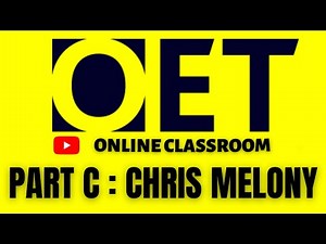 Chris maloney part C test with answers OET 2.0 Online Classroom