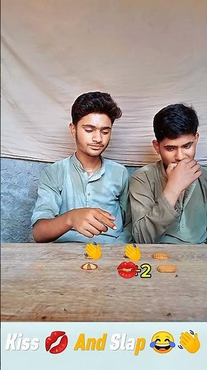 Kiss 😘 or Slap 👋 Challenge | Funny Challenge #shorts