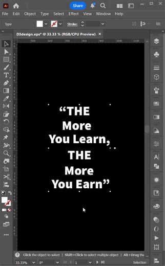 4.6K views · 36 reactions | Tips make Typography with Textblock scripts in Illustrator #d3design #illustration #adobeillustrator #design #adobe | D3design.vn | Facebook