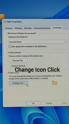 Folder Icon Change 📁📂