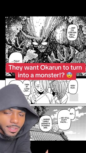 What’s yall thoughts? #dandadan #okarun #mangaedit #anime #otaku | okarun's transformation in dandadan
