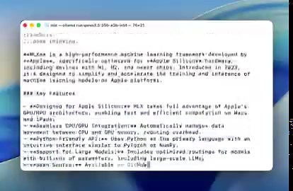 If you are running local models on a Mac. Download it. The fastest model I’ve ever used by far. There’s not even a close second.I was already doing testing with MLX models in the same family, this one is faster, leaner, and better than all of them.