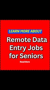 65 reactions · 19 comments | Learn more about Remote Data Entry Jobs for Seniors | Deals US | Facebook