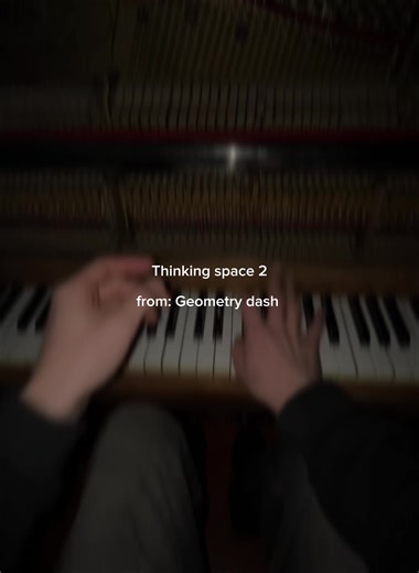 Thinking space 2 from: Geometry dash #piano #music #geometrydash #thikingspace2