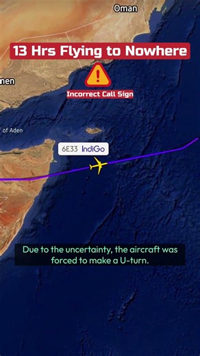IndiGo Delhi 🇮🇳 → Manchester 🇬🇧 Flight Turns Back After 13 Hours | Call Sign Confusion Over Africa