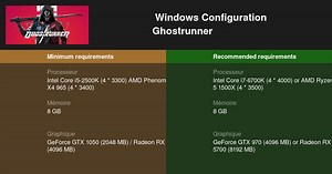 Ghostrunner Configuration requise 2025 - Testez votre PC 🎮