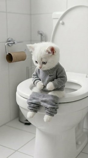 【悲劇】アイス食べたらお腹痛いにゃ!?だいふくの結末🐾