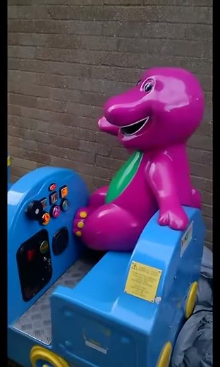 Barney Train Ride attract mode