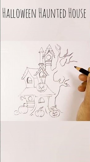 How to draw halloween stuff