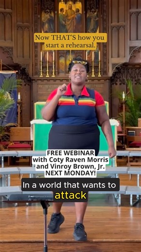 Elevate Vocal Arts on Instagram: "Don’t. Miss. Out. Join us for a FREE Webinar with Coty Raven Morris and Vinroy D. Brown, Jr., that will explore the foundational role that African American artistry should play in our musical pedagogy. We often teach about Black musical traditions as historical artifacts, confined to February or special occasions. But what if honoring African American vocal artistry isn’t about adding, but rather centering? Instead of performative inclusion, we’ll focus on authe