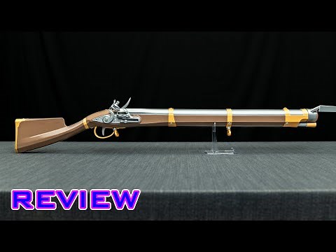 [REVIEW] 3D Printed Foam Flinging Flintlock Musket!