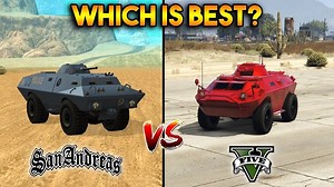 180K views · 4.5K reactions | Grand Theft Auto V - GTA 5 APC VS GTA SAN ANDREAS SWAT VAN - WHICH IS BEST | GTA 5 - Funny Moments | Facebook
