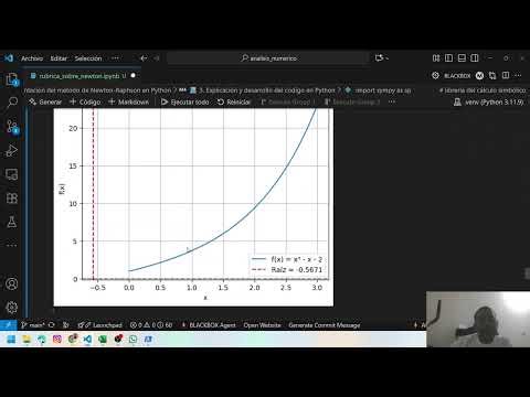 Cómo presentar la implementación de Python para el método de Newton - Raphson