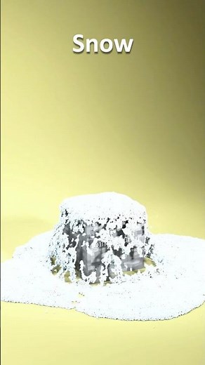 Realistic snow in Minecraft ❄️ 3D Simulations