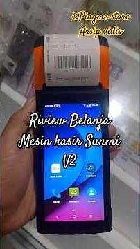 Sunmi V2 || Shop for Cash Registers #review #cash register #android #sunmi #pingmestore