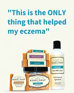 “This is the only thing that has ever helped my eczema,” a statement we will never grow tired of and it’s something we hear often. For years our son, Chance, struggled with eczema with no relief. We tried everything...and I mean everything. One day I heard about the power of goat milk in soaps and lotions, but I never really believed. Things got so bad for my son that I finally took a shot and had him try some goat milk soap. The soap did wonders...boy, was I wrong. Now, not only does my son hav