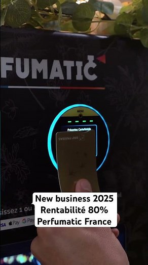 Perfumatic France présente son invention depuis 2014. Fabrication en Espagne