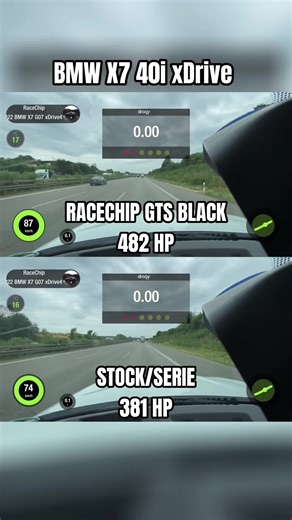 Modified BMW X7 (G07) 40i xDrive Top Speed Run | RaceChip GTS BLACK App