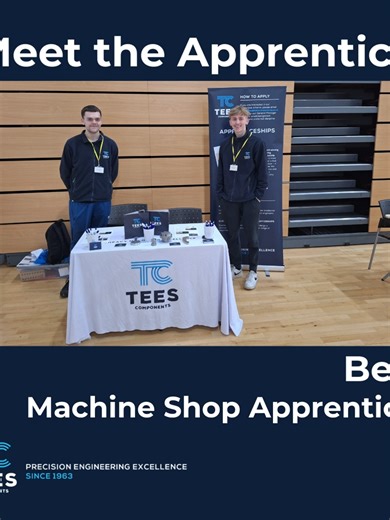 Apprentice Wednesday | National Apprenticeship Week 🔧 MEET THE APPRENTICE 🔧 Meet Ben, a second year machine shop apprentice at Tees Components! 👋 Ben has been working hard in our North Skelton workshop, learning the fundamentals of machining and gaining real hands-on experience with industry-leading equipment. ⚙️🔩 As part of National Apprenticeship Week, we asked our apprentices to share their journey so far. Here’s what Ben had to say! 🎤👇 hashtag#TeesComponents hashtag#NationalApprentices