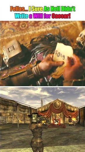 Fellas... I Sure As Hell Didn’t Write a Will for Caesar! #Fallout #FalloutTVShow