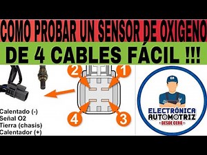 COMO PROBAR EL SENSOR DE 4 CABLES FÁCIL !!!