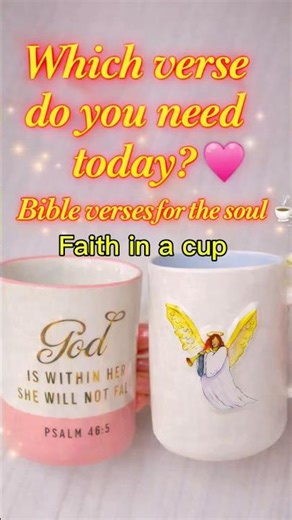 These mugs spoke to my heart…❤️ Which verse do you need today?