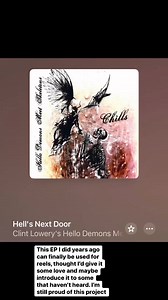 Still proud of this EP I did years ago when I first got sober. It was a true healing period of my life and a time I needed to make amends and move forward. If you haven’t heard it before go check it out. Hello Demons…Meet skeletons | Clint Lowery