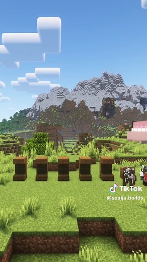 Minecraft Cherry Blossom Trading Hall Ideas