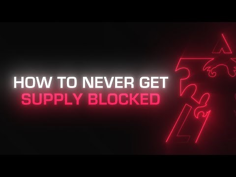Starcraft 2: How To Never Get Supply Blocked as Terran