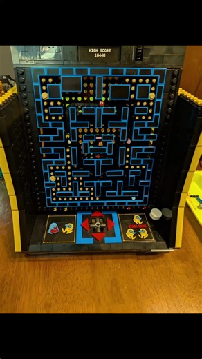 #lego #pacman #retro #gaming #christmasgift Lego pacman arcade part 5!!