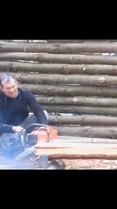Homemade chainsaw guide to make a sawmill | Machine Artists