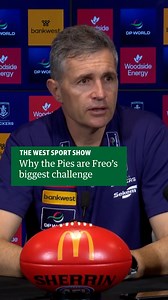 Craig O'Donoghue explains why Collingwood at the MCG are the Fremantle's biggest challenge. Full podcast: https://omny.fm/shows/the-west-sport-show/harley-reids-unacceptable-numbers-dockers-face-biggest-challenge-in-footy | The West Australian Sport