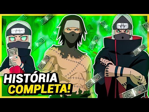 A HISTÓRIA COMPLETA DO KAKUZU | O IMORTAL DA AKATSUKI EM NARUTO