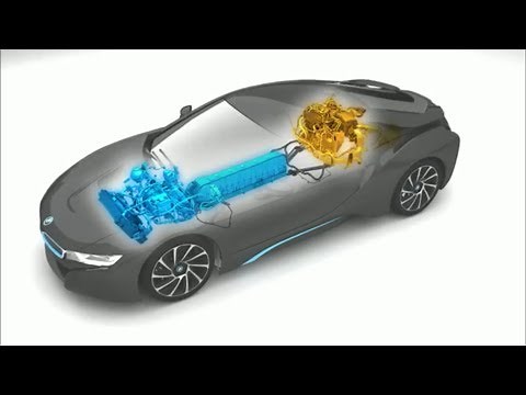 BMW i8 hybrid system in detail