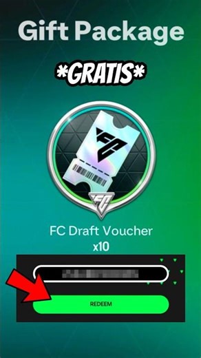 CANJEA CUPONES DE DRAFT GRATIS EN NUEVO CÓDIGO DE REGALO #fcmobile #shorts #fifamobile