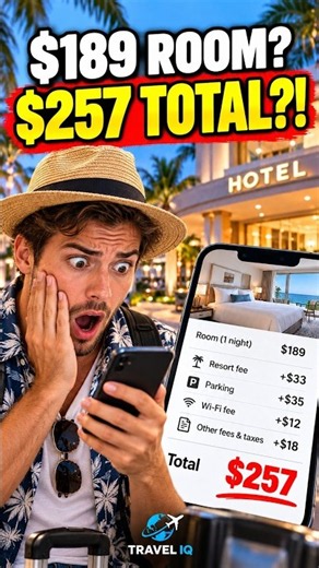 That $189 Hotel Room Could Really Cost $257 a Night 🏨💸