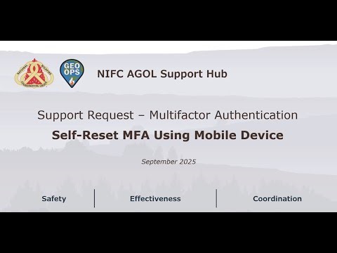 Self-Reset MFA Using a Mobile Device