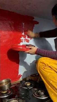 Wall painting #shorts