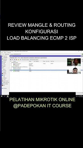 Review mangle & Routing Load Balancing ECMP 2 ISP #shorts #loadbalancing