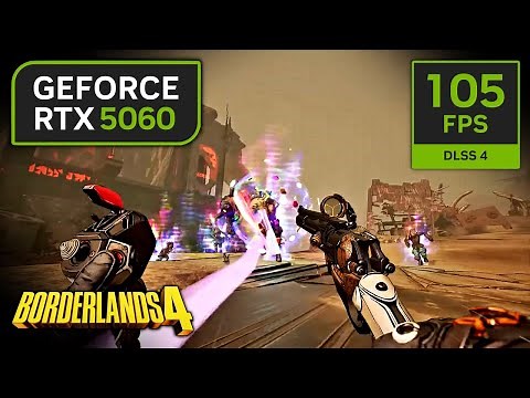 RTX 5060 on Borderlands 4 | 1080p, 1440p with DLSS 4 and Multi Frame Generation!