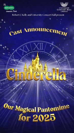 Stuart Mackey on Instagram: "🎭 CAST ANNOUNCEMENT: STUART MACKEY IS PRINCE CHARMING! 👑 ✨️ Limerick's own Stuart Mackey takes on the role of Prince Charming in this year's Specsavers UCH Panto - Cinderella! An actor, podcaster, and digital creator, Stuart's work spans film, theatre, and social media, where he has gained over 2 million Tik Tok and 1.1 million Instagram followers. He brings energy, heart, and hometown pride to the UCH stage. A lifelong panto fan, Stuart says: "Christ