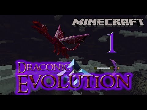 Modded Minecraft Tutorial: Draconic Evolution: Part 1 - Wyvern Weapons, Armor & Tools