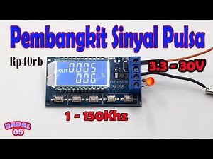 Signal Generator PWM Square Wave Dual Mode ZK-PP1 Adjustable PWM