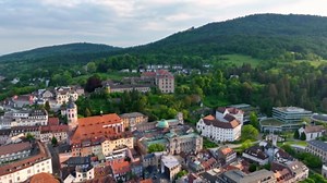 Baden-Baden: Drone tours Germany's famous spa town in the Black Forest
