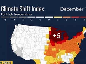New maps show areas of earth hardest hit by global warming