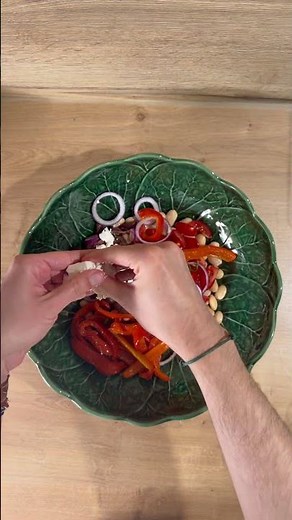 Dimanche salade de haricots géants